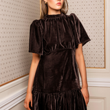 Jolie Dress Velvet Toffee (PRE-ORDER. DEL: WEEK 41)