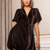 Blake Dress Velvet Toffee (PRE-ORDER. DEL: WEEK 41)