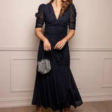 Sofia Dress Night Black Mesh (PRE-ORDER. DEL: WEEK 41)