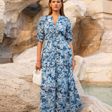 Fabienne Dress Bleu De France