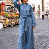 Ava Shirt Denim Fiore