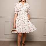 Fabienne Mini Dress Rose (PRE-ORDER. LEV: UKE 21)