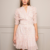 Fabienne Mini Dress Pink Petite (PRE-ORDER. LEV: UKE 21)