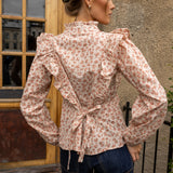 Maya Blouse Rose Elegance