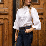 Ella Blouse Sugar White
