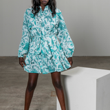 Noreen Dress Vivid Green