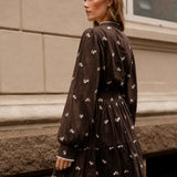 Tripti Dress Cocoa Heritage