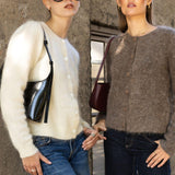 Ulla Mohair Cardigan Cream