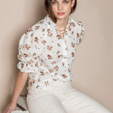 Amy Shirt Rose Linen (PRE-ORDER. LEV: UKE 20)