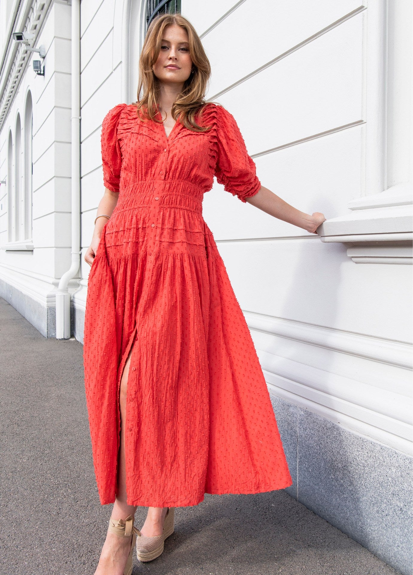 Fabienne Dress Rouge